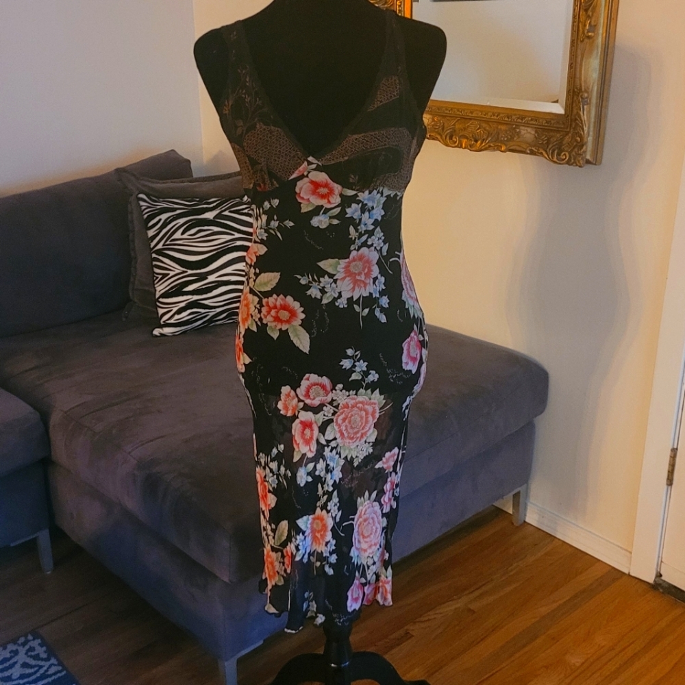 Guess Collection chiffon cut on bias size 8 dress